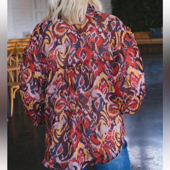 Fate Button Up Blouse - Picture 3 of 5